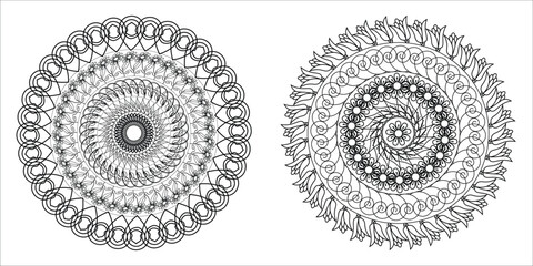 professional mandala design template  © Ziabul