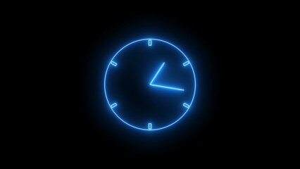 Clock at an airport, time concept. Clock train station