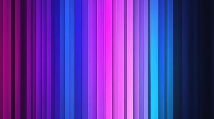 Abstract Vertical Stripes of Purple Blue and Pink Hues