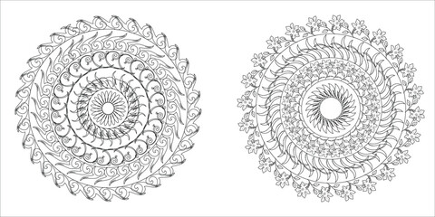 professional mandala design template 