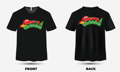 
"Festive Christmas T-shirt featuring a cheerful Santa, snowflakes, and twinkling lights, spreading holiday spirit with vibrant colors and cozy vibes!"