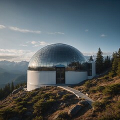 Obraz premium observatory on the hill