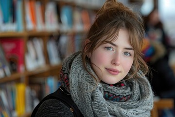 Student creating an outline or study guide