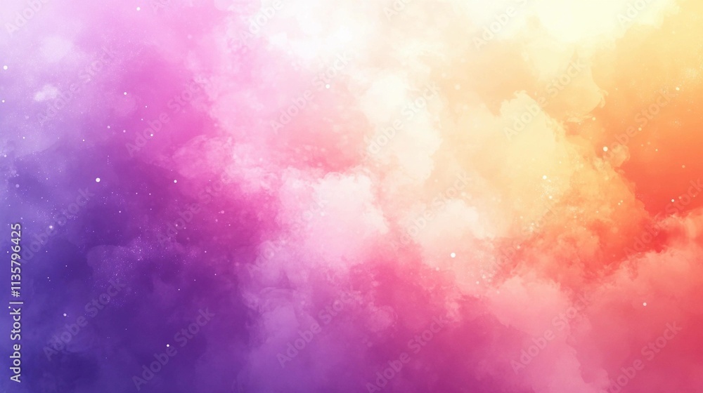 Aufkleber creative gradient background with vibrant colors for artistic projects. generative ai