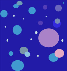 abstract background with bubbles