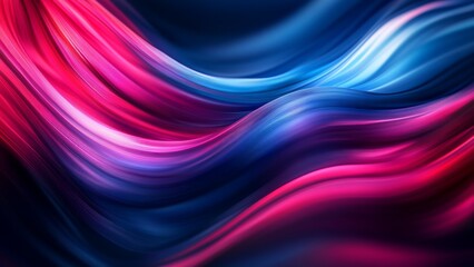 Vibrant fluid patterns in shades of blue and pink create dynamic art