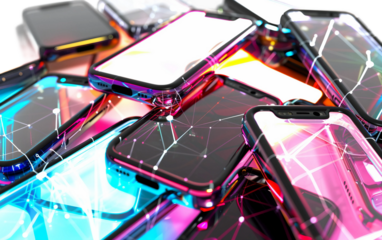 Intricate Cybernetic Lifeform Design on transparent background PNG.