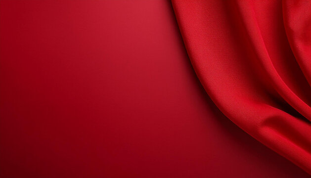 Bold and vibrant solid red background showcasing simplicity in design with a minimalist touch
