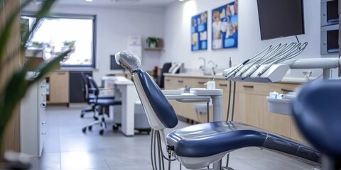 A general dentistry clinic with welcoming decor and a family waiting area.
