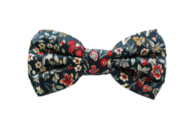 Stylish Single Bow Tie Icon on transparent background PNG.