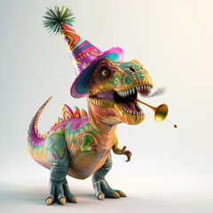 Colorful Dinosaur Party