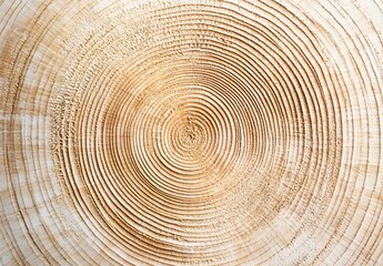 Naklejka premium Stunning Tree Rings Cross Section Wooden Texture