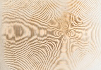 Detailed Wood Cross Section Texture Image- Circular Growth Rings Background