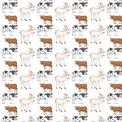 Obraz premium pattern with animals