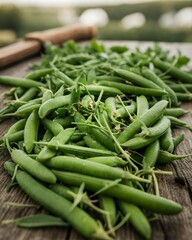 green beans in a bowl