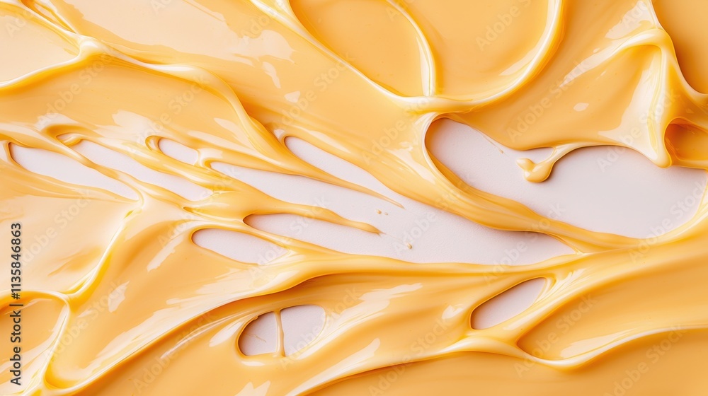 Aufkleber smooth creamy yellow texture for abstract background design