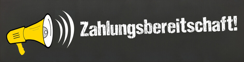 Zahlungsbereitschaft!
