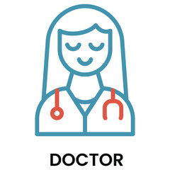 Female Doctor Icon