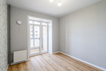 standard room interior apartment. view kind of decor home decoration in hostel house for sale. empty room renovated