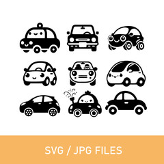 Naklejka premium car vector design