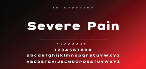 Minimal modern logo alphabet fonts. Typography minimalist urban san serif digital fashion future creative logos fonts. vector illustration