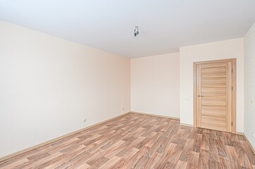 standard room interior apartment. view kind of decor home decoration in hostel house for sale. empty room renovated