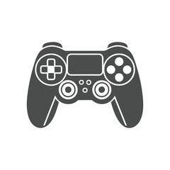 Gamepad Flat Vector Illustration – Modern Gaming Icon

