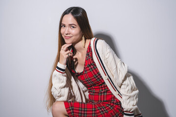 ロングヘアの女性