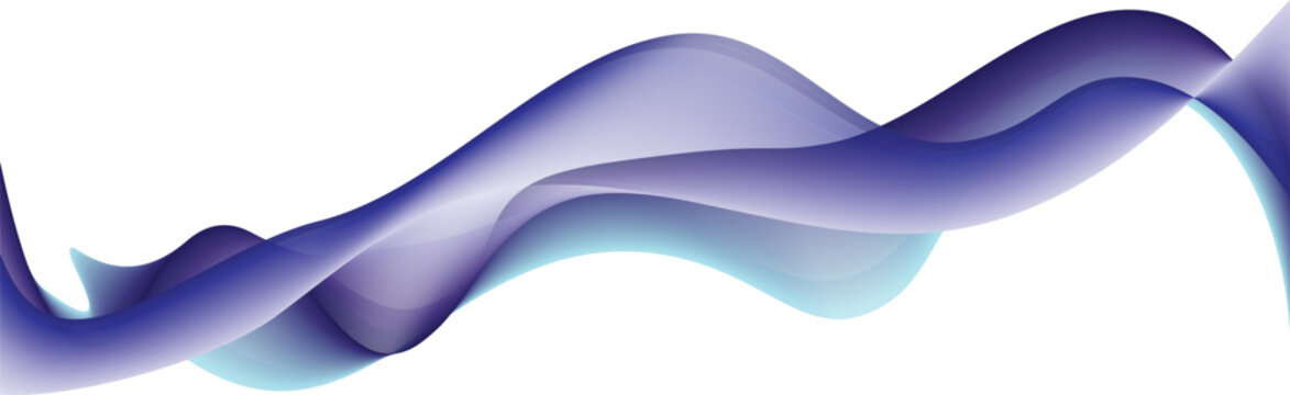 Purple bluish shade abstract waves banner background