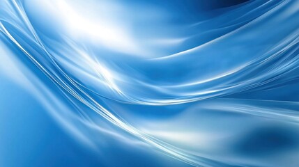 Fototapeta premium A bold blue backdrop with dynamic light effects and a modern, futuristic feel.