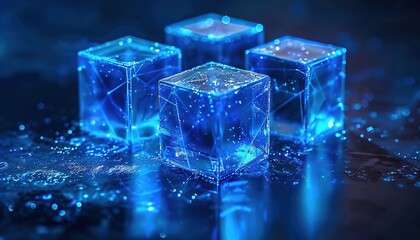 melting cubes