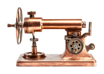 Mincer for Chopping Meat & Vegetables - Isolated on White Background