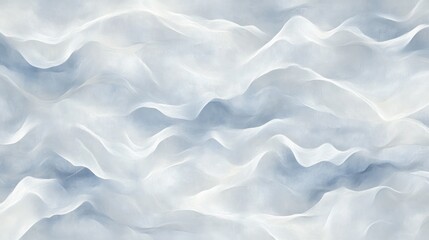 Obraz premium Abstract Wavy Lines In Shades Of Blue And White