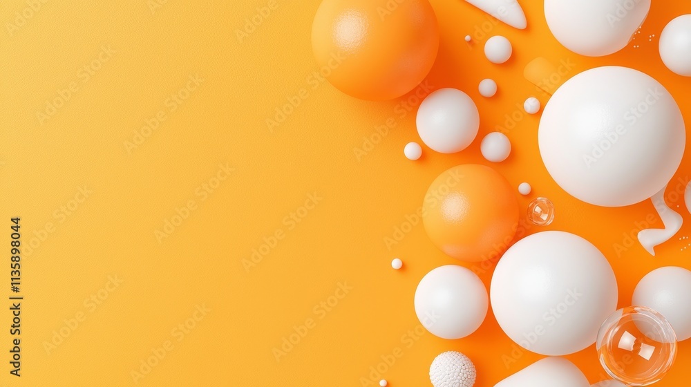 Aufkleber dynamic graphic design elements bright yellow background eye-catching visuals abstract style creativ