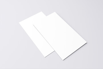 Businesscard mockup（名刺複数枚モックアップ ｜ グレー背景モックアップ）	