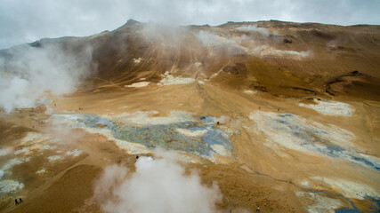 Iceland in Northern Europe is about to enter winter