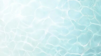 Obraz premium A serene, light blue water surface with gentle ripples, evoking calmness and tranquility.