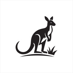 kangaroo vector illustration