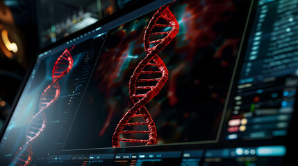 DNA Research Visualization..