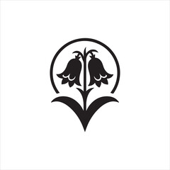 illustration of an background with flowers