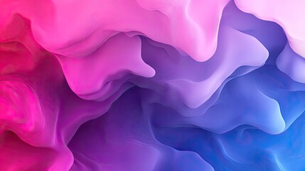 Obraz premium Abstract Pink Purple Blue Wave Pattern Design