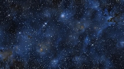 Obraz premium A vast, starry night sky with a band of the Milky Way visible.