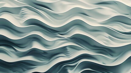 Obraz premium Abstract wavy background in muted gray tones.