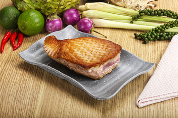 Roasted fresh delicous Tuna steak