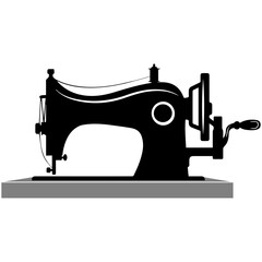 sewing machine icon vectors illustration symbol design