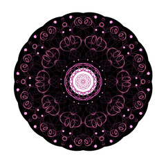 Mandala ornament design with modern style