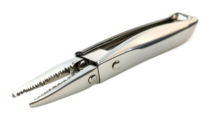 Nail Clipper for Precise Nail Care - Isolated on White Background