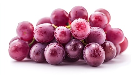 Juicy Red Grapes: A Delightful Cluster of Freshness