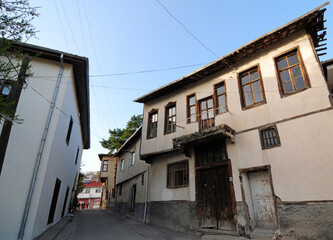 A view of the historic Ayas Town in Ankara, Turkey