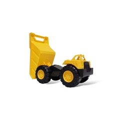 Dumper truck toy for kids.This toy is used by children they carry the material in the truck and move and play with them.